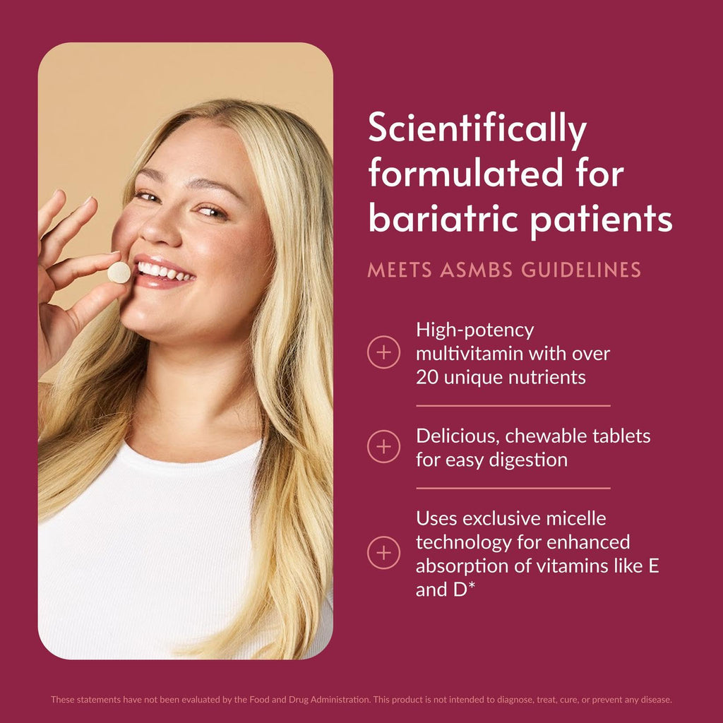 Bariatric Advantage Chewable Multivitamin with Iron

