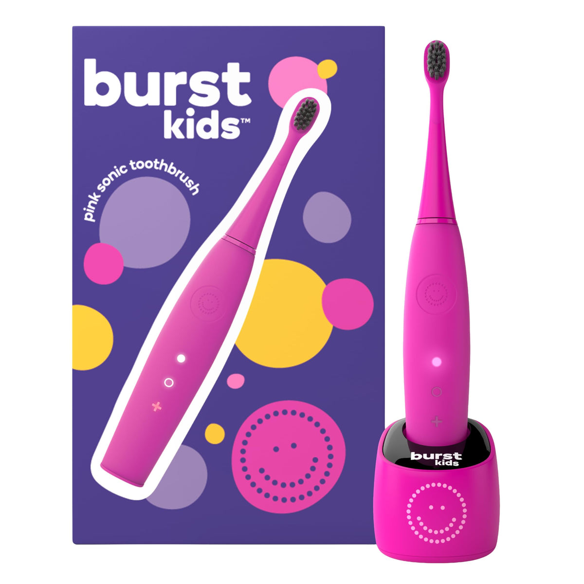 BURST Kids Electric Toothbrush for Toddlers, Soft Bristles