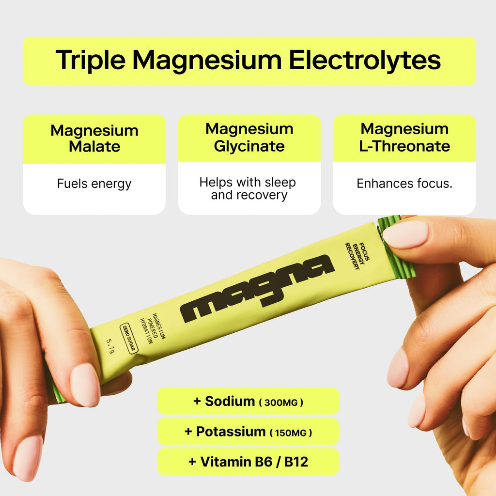 MAGNA Electrolytes Powder Drink Mix | Hydration & Wellness

