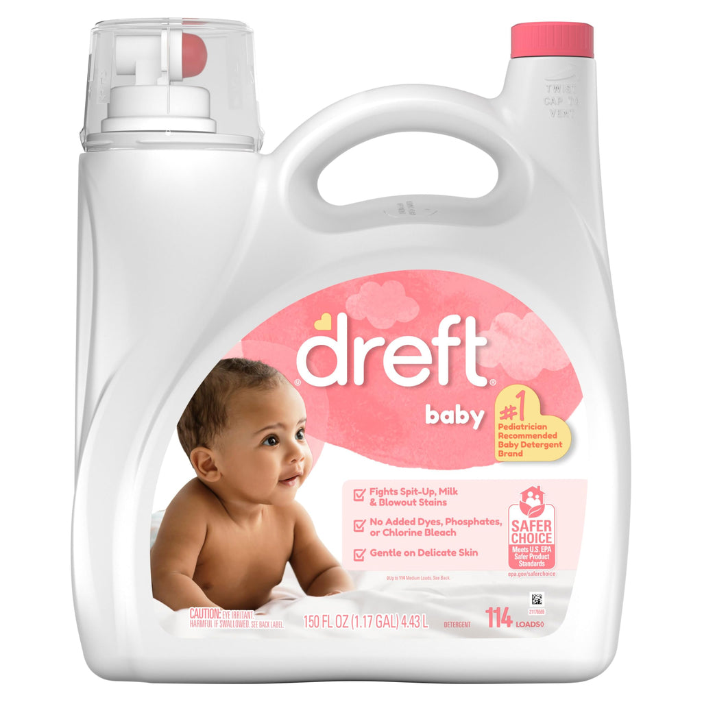 Dreft Baby Liquid Laundry Detergent - Gentle on Skin

