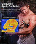 BOB AND BRAD Q2 Pro Mini Massage Gun – Heat & Cold Therapy

