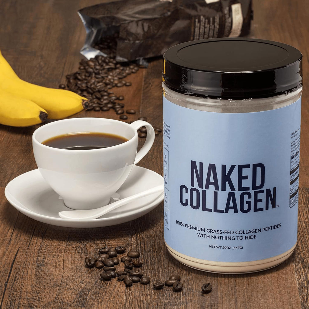 NAKED Collagen Peptides Protein Powder - Grass-Fed NSF Certified

