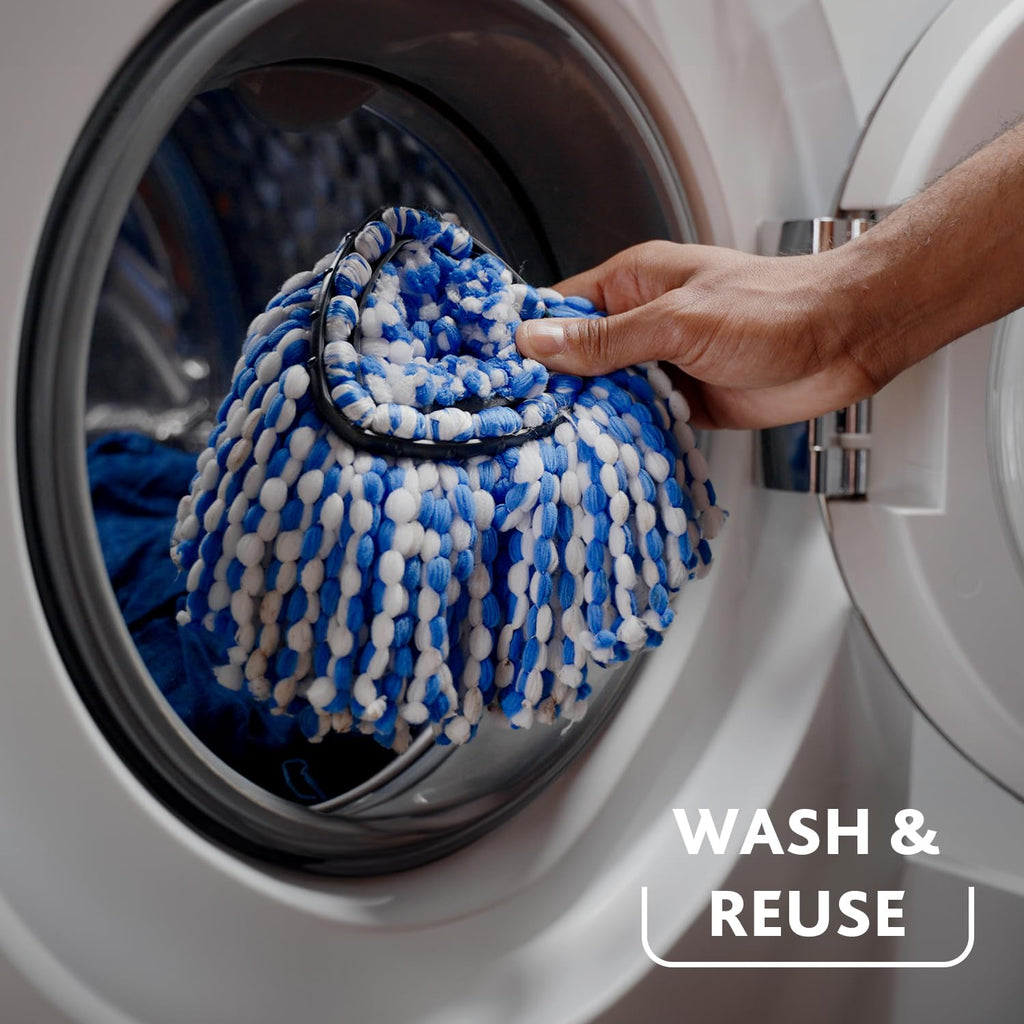 O-Cedar RinseClean Spin Mop & Bucket System | Clean Water Floors


