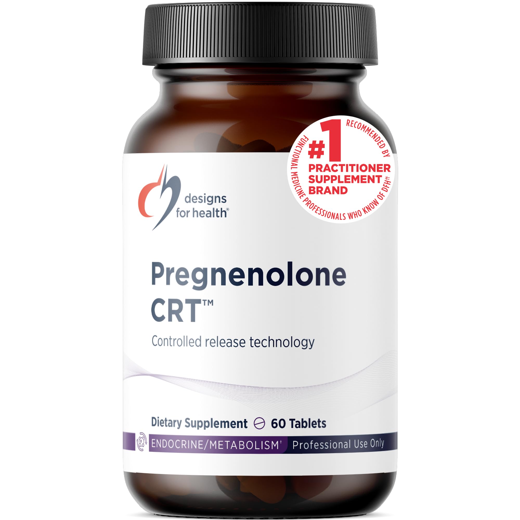 Designs for Health Pregnenolone CRT - Slow Release Precursor

