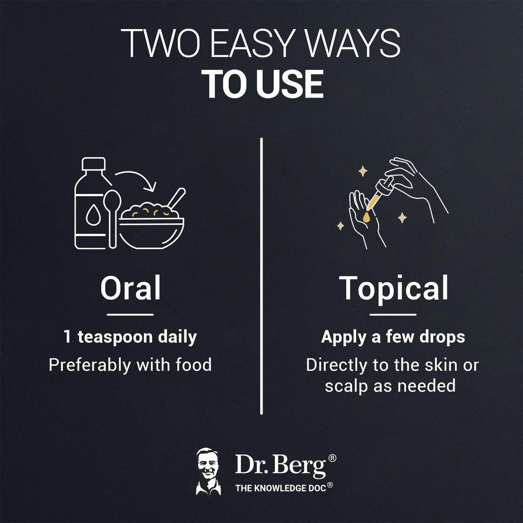 Dr. Berg Seed Oil | Pure Plant Oil

