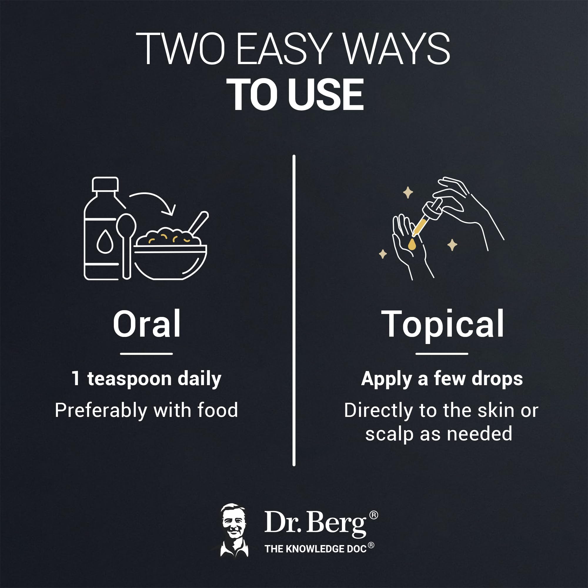 Dr. Berg Seed Oil | Pure Plant Oil

