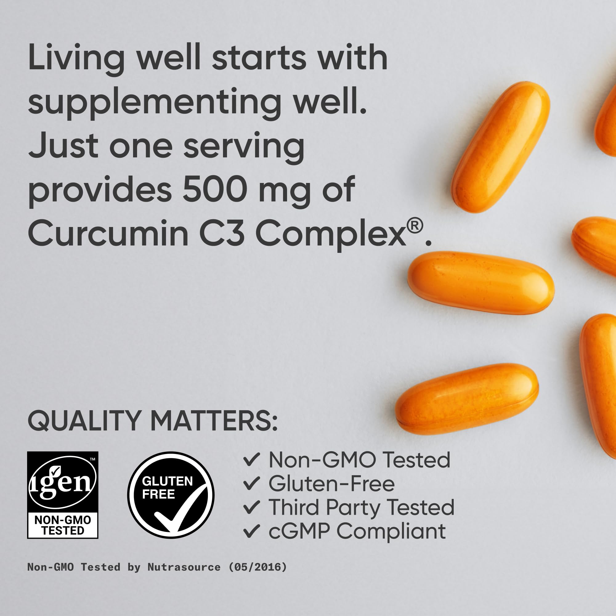 Sports Research Turmeric Curcumin C3 Complex with BioPerine

