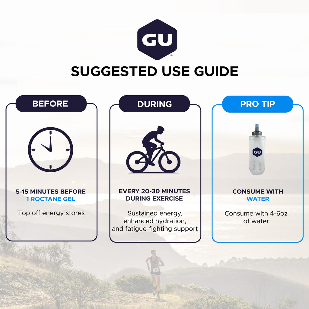 GU Roctane Ultra Endurance Gel - Vegan & Gluten-Free

