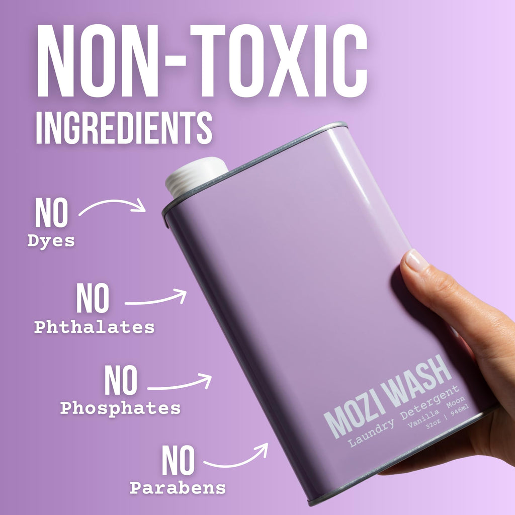Mozi Wash Plant-Based Laundry Detergent Liquid

