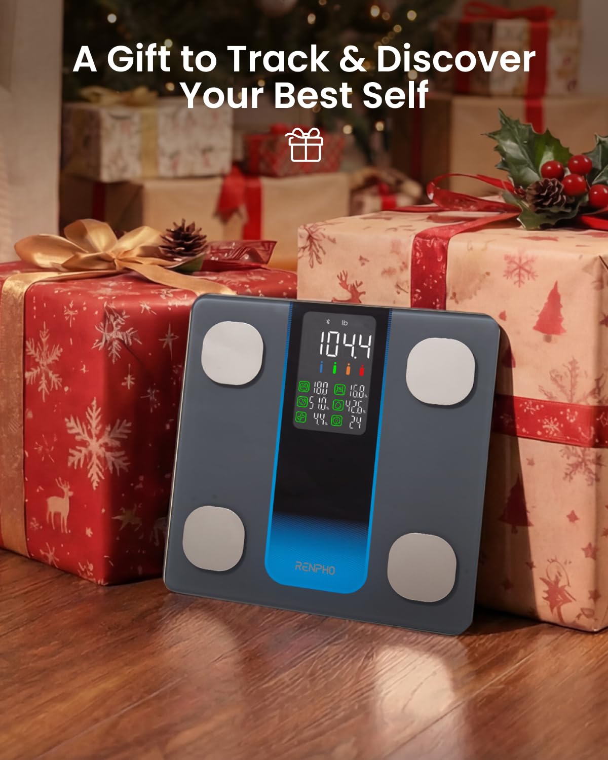 RENPHO Smart Scale with Body Composition and Large Display

