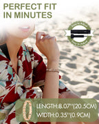 Feraco Magnetic Therapy Bracelet for Women - Adjustable

