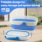 Window Cleaning Kit Collapsible Bucket Interchangeable Heads

