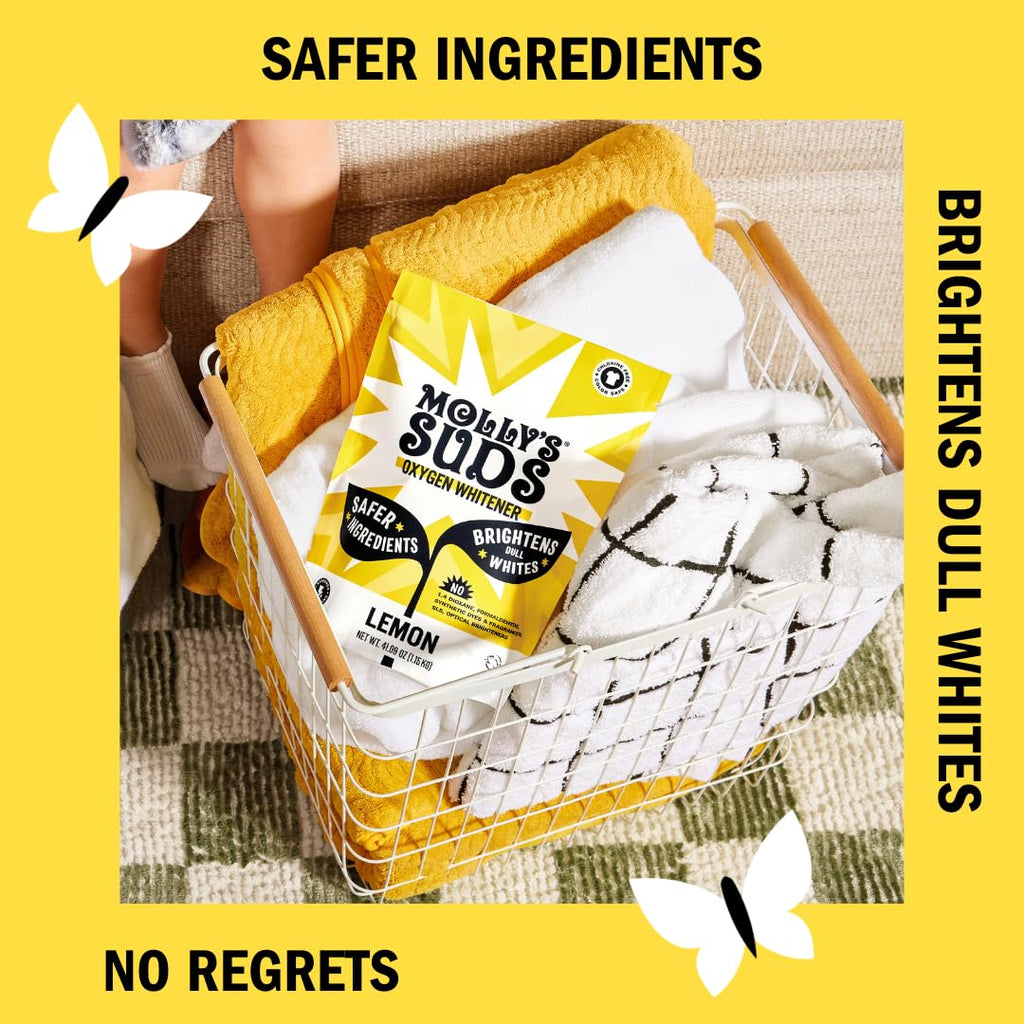 Molly's Suds Oxygen Whitener | Chlorine-Free Bleach Alternative

