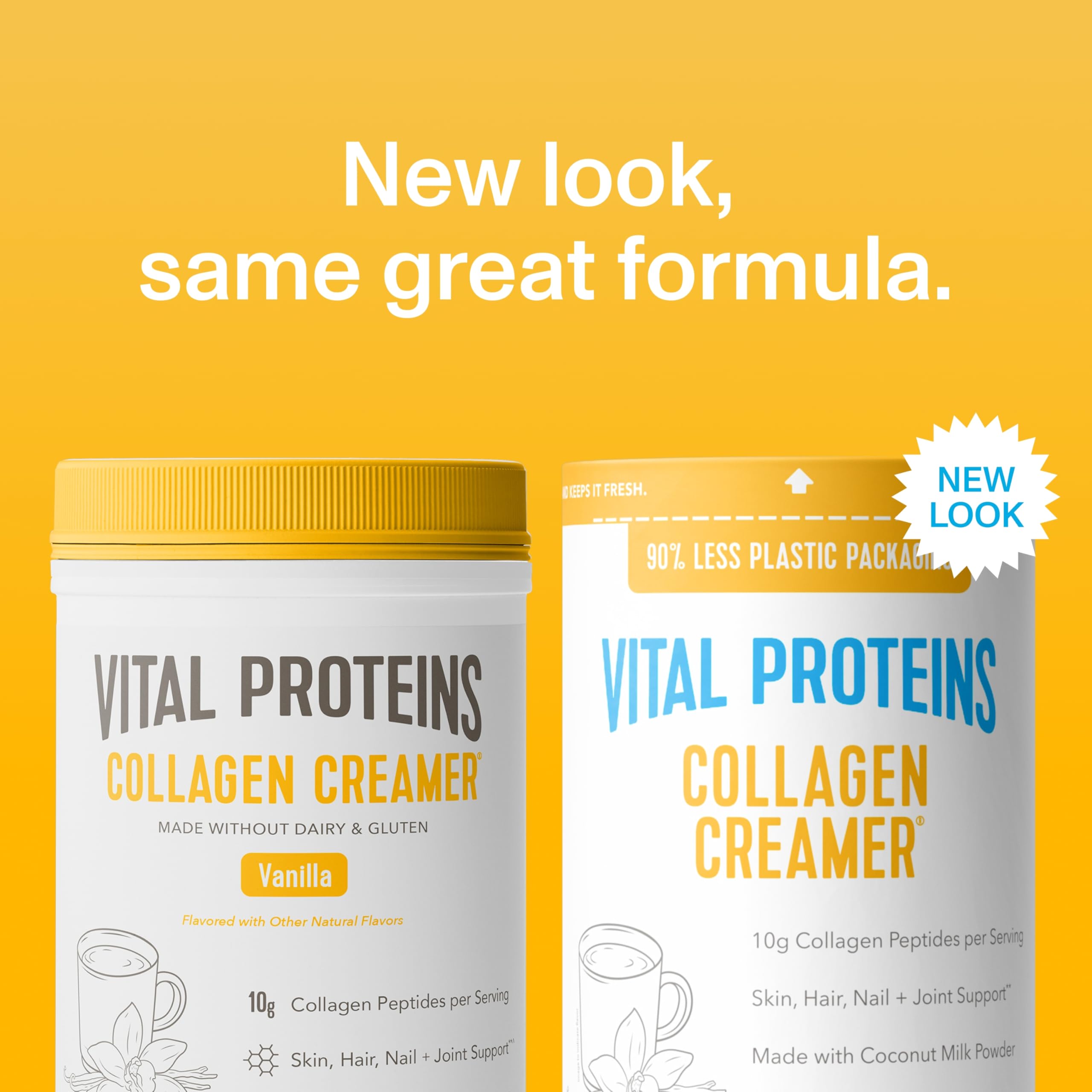 Vital Proteins Collagen Peptides Powder Coffee Creamer

