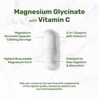 Magnesium Glycinate Capsule Supplement for Absorption

