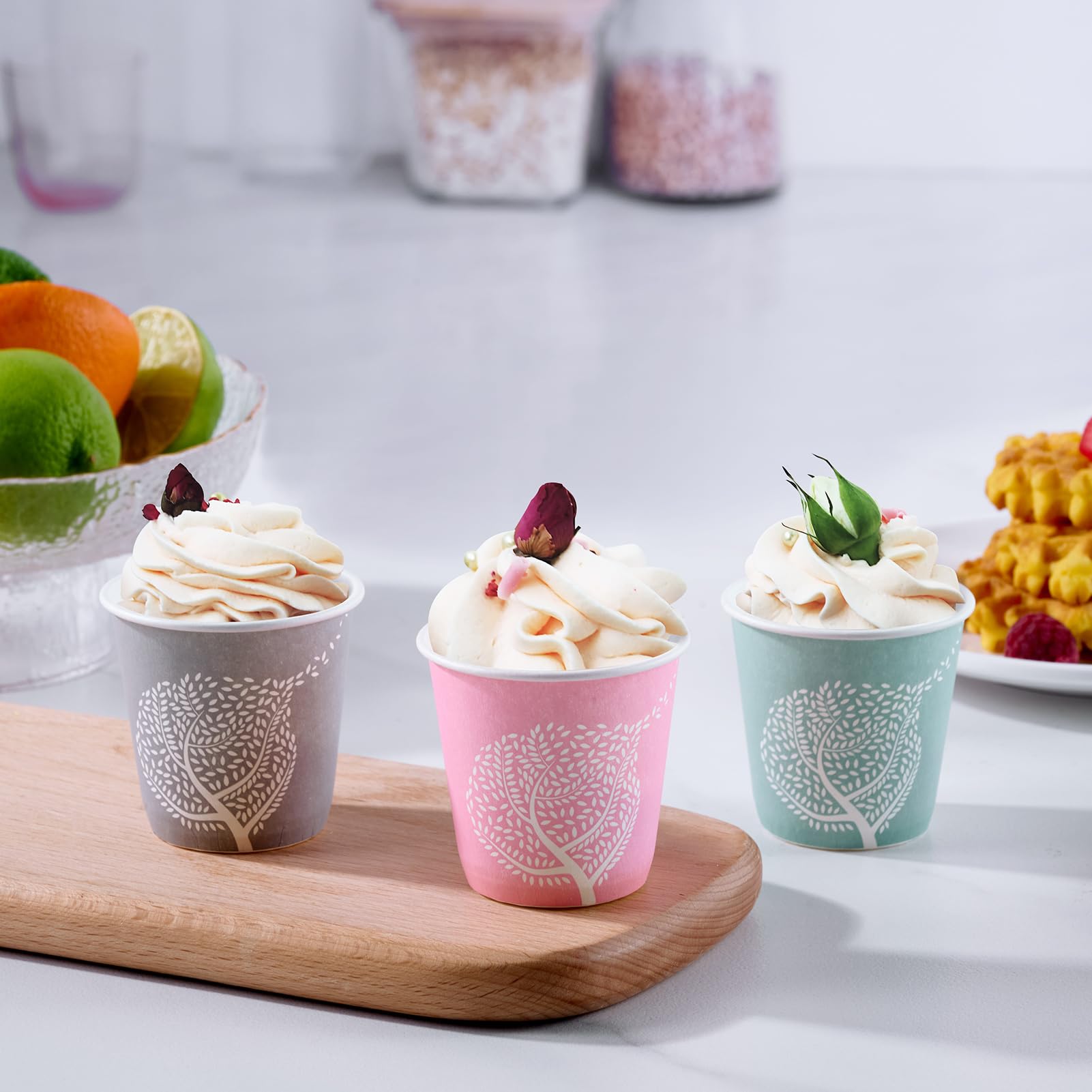 LITOPAK Disposable Bathroom Cups - Paper Cups for Events


