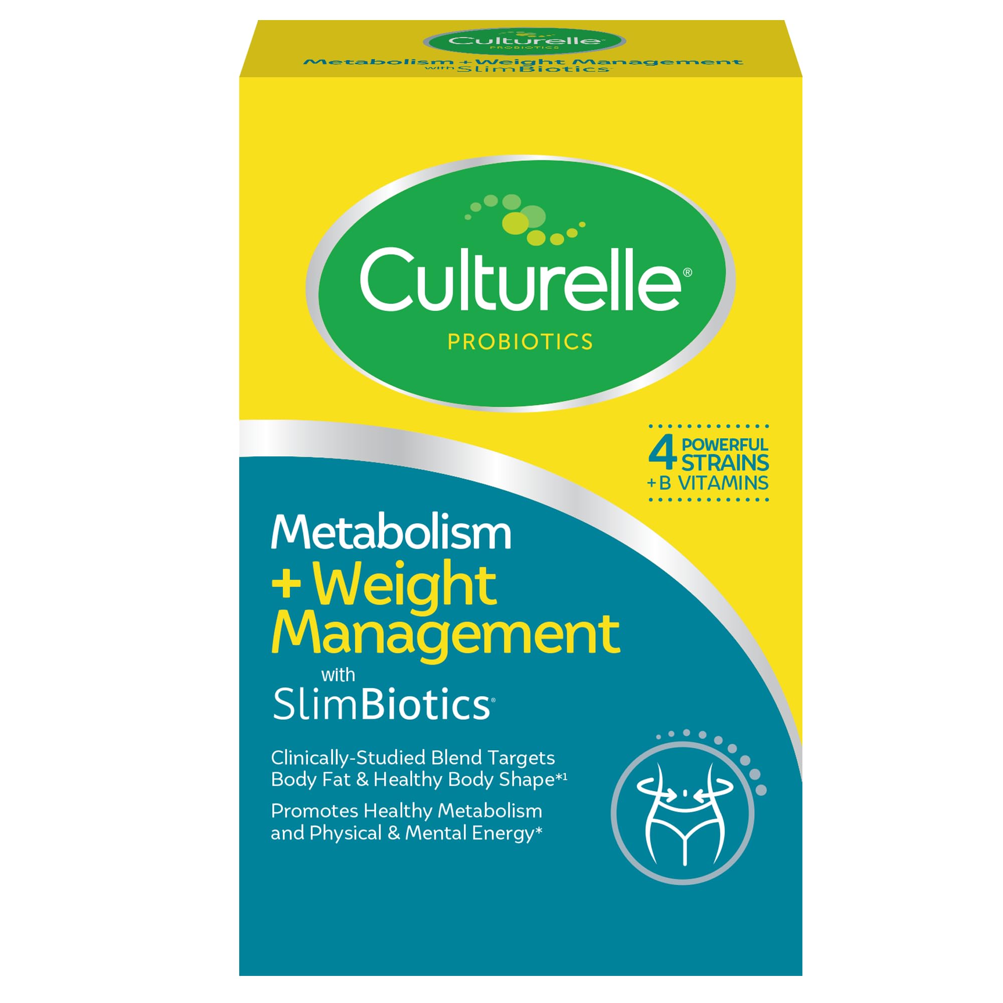 Culturelle Metabolism Probiotic Capsules | Weight Management

