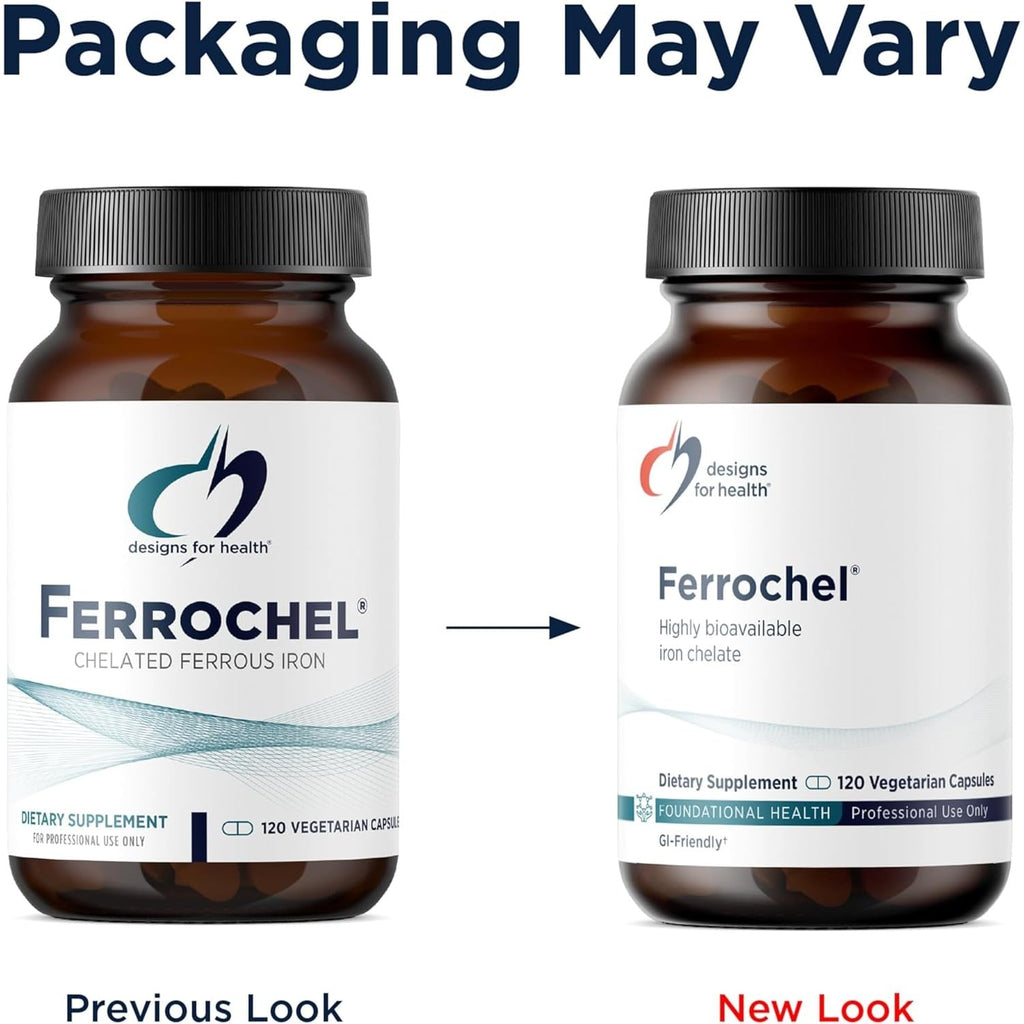 Ferrochel Chelated Iron Supplement by Designs for Health

