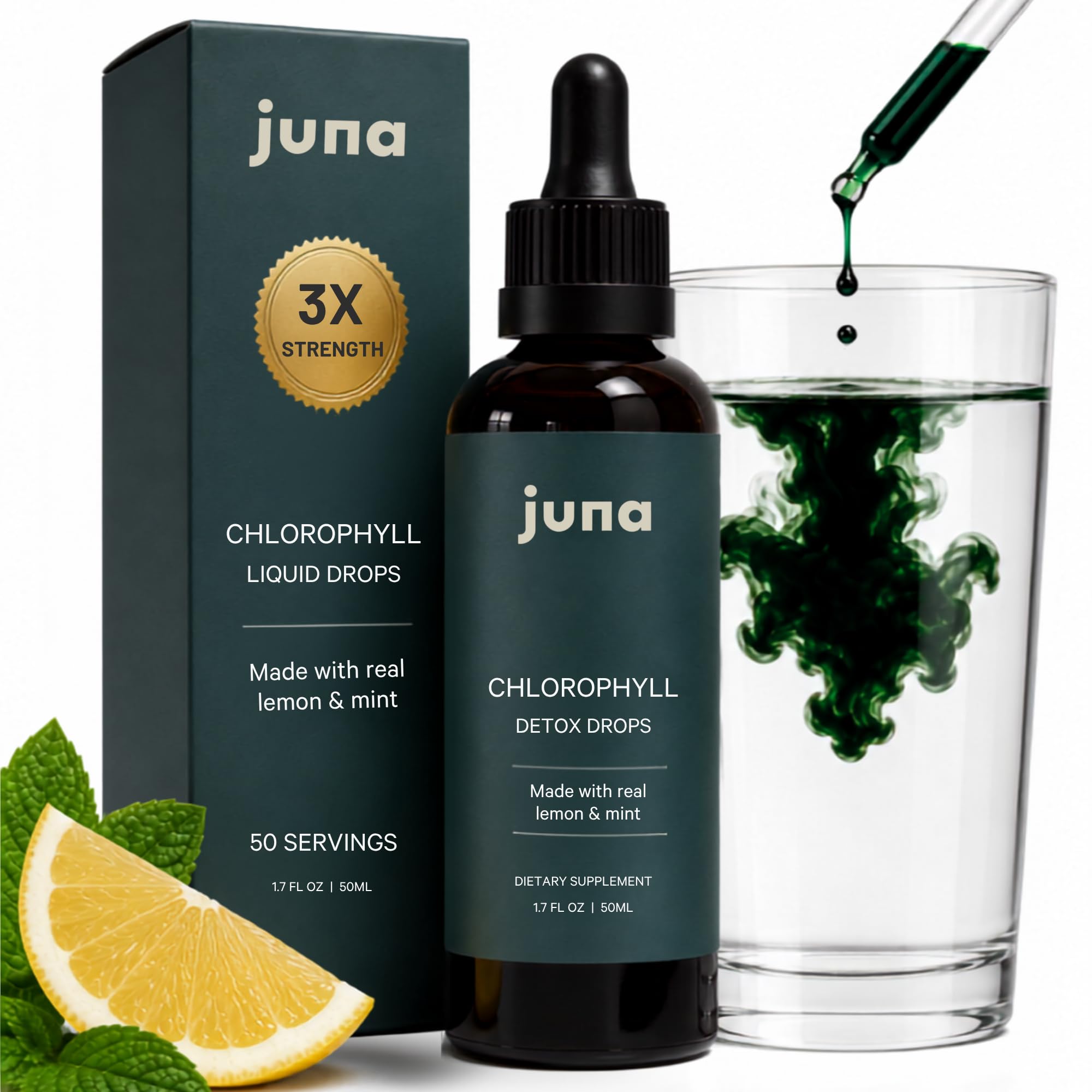Juna Liquid Chlorophyll Drops – Daily Detox & Vitality

