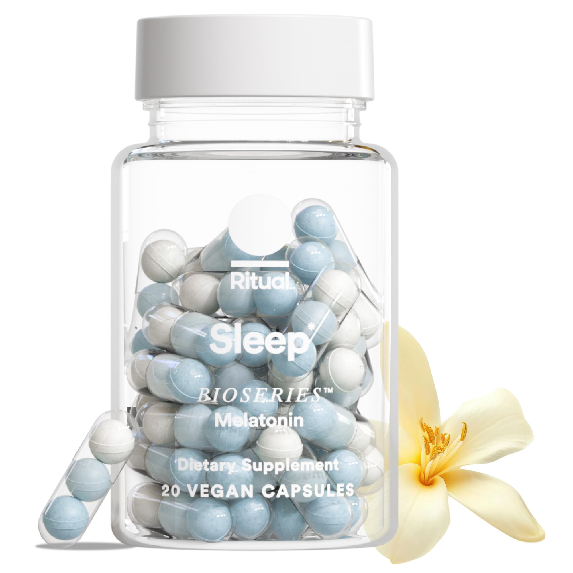 Ritual Sleep Melatonin 5mg Time Released Capsules - Vegan

