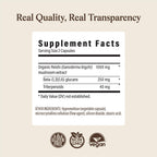 Real Mushrooms Mushroom Capsule Supplement

