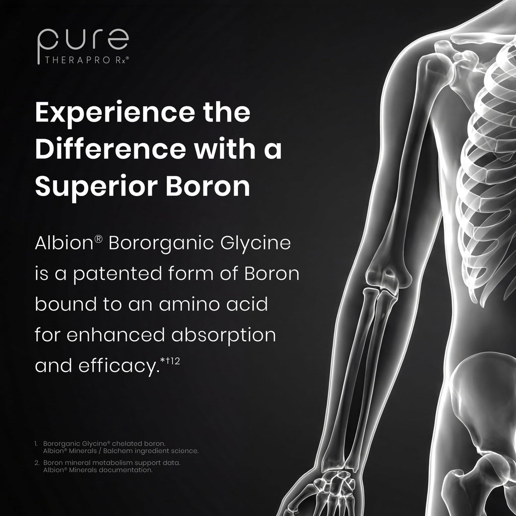 Pure TheraPro Rx Bio Boron with Bororganic Glycinate

