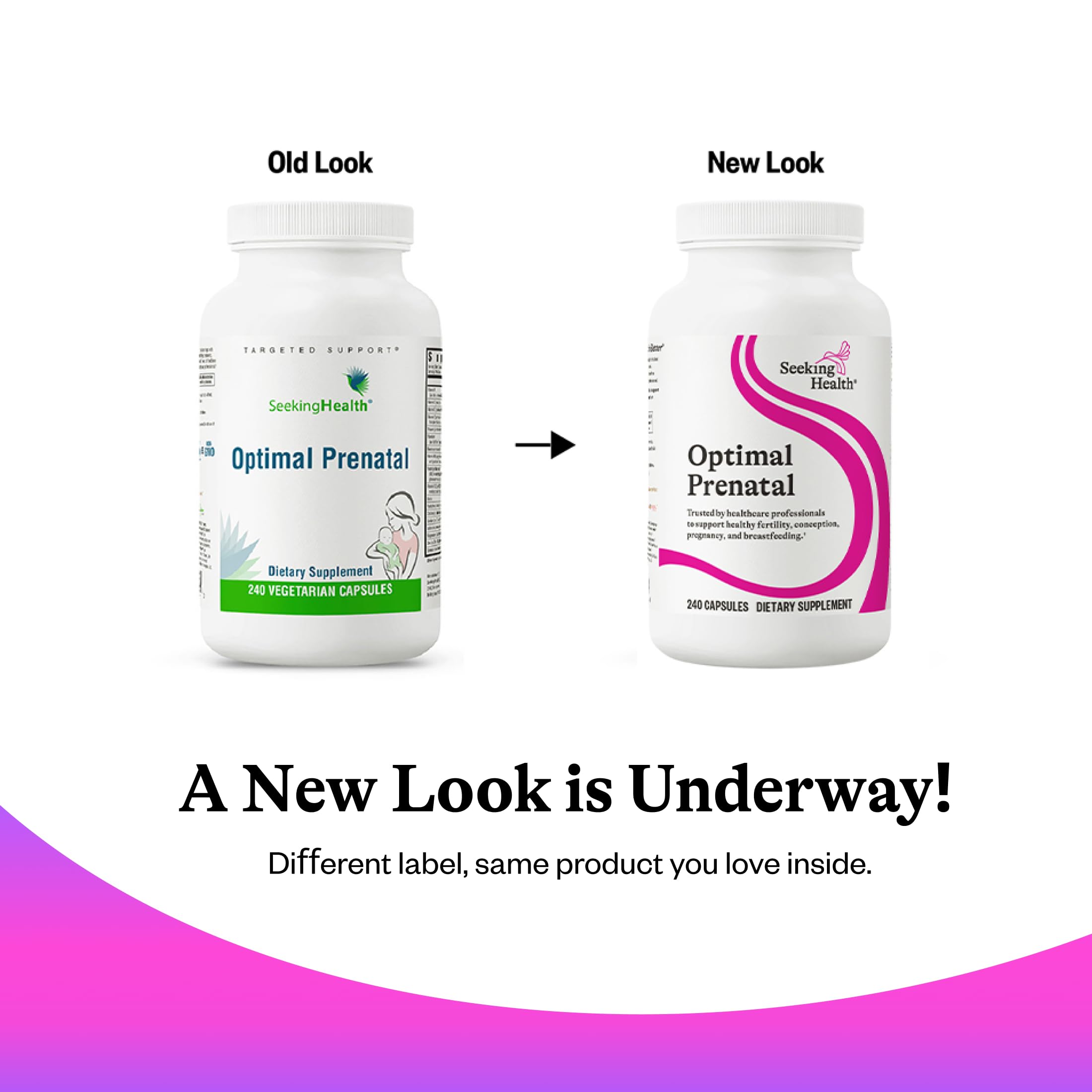 Seeking Health Optimal Prenatal Vitamin - Vegetarian

