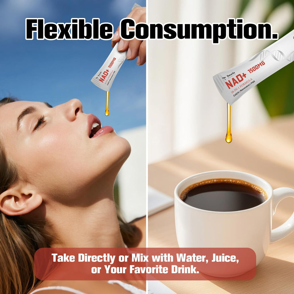 Totaria NAD+ Liquid Supplement with NMN

