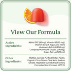 Plant People WonderFocus Mushroom Gummies | Nootropic Brain Support

