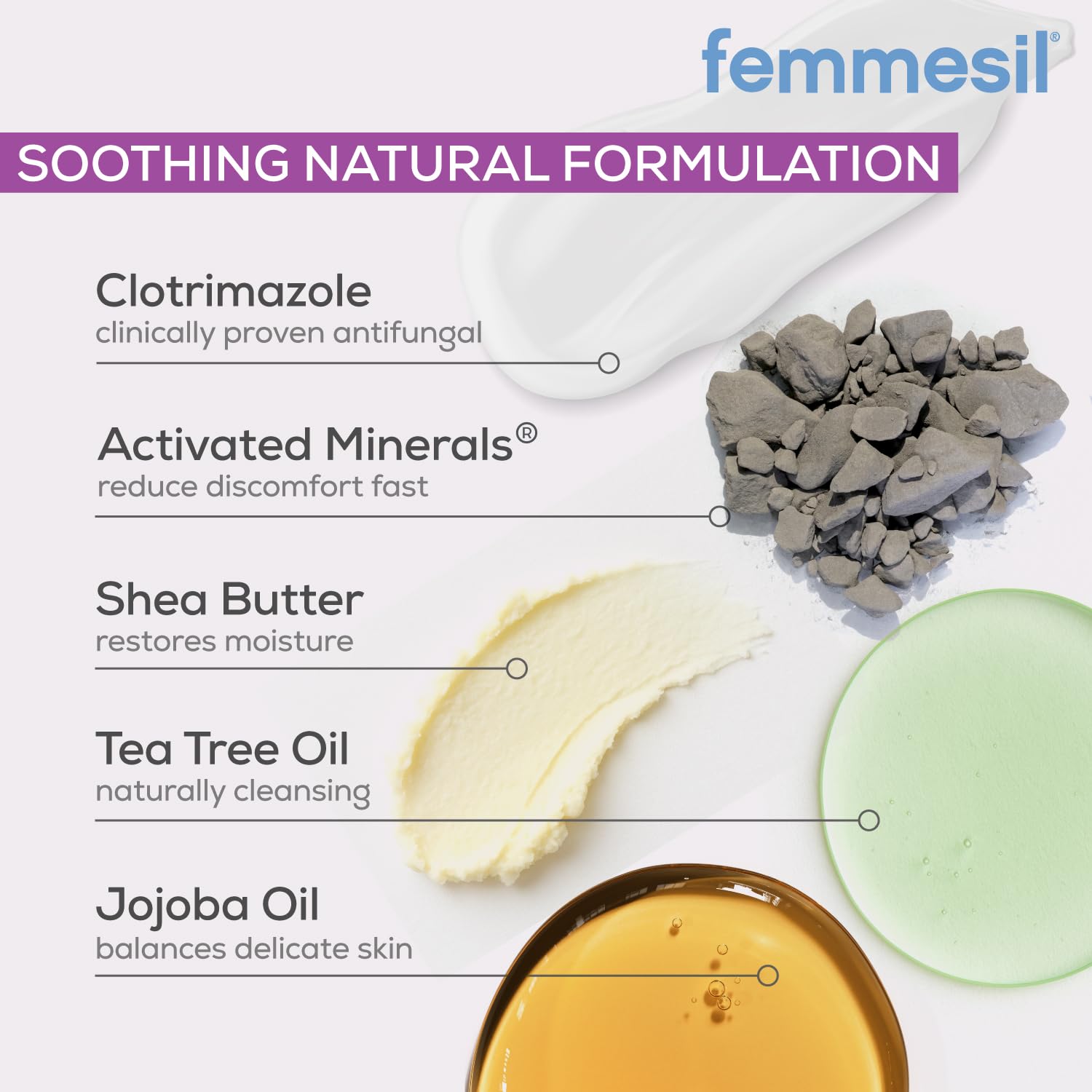 Femmesil Yeast Infection Treatment Vaginal Cream

