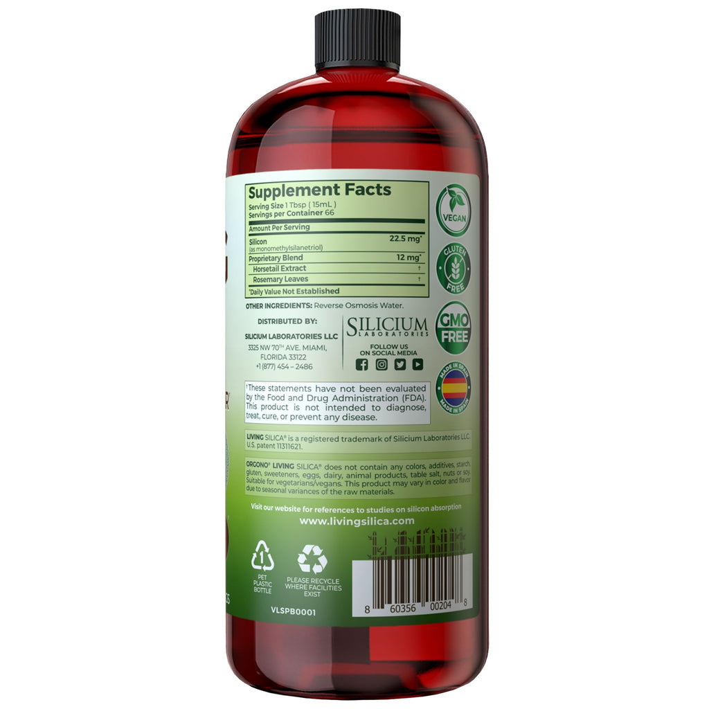 Living Silica ORGONO Plant-Based Collagen Booster

