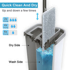 BOSHENG Mop and Bucket Wringer Set for All Floors

