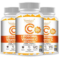 Vemluta Liposomal Vitamin C Gummies with D3 Immune Support Orange Flavor