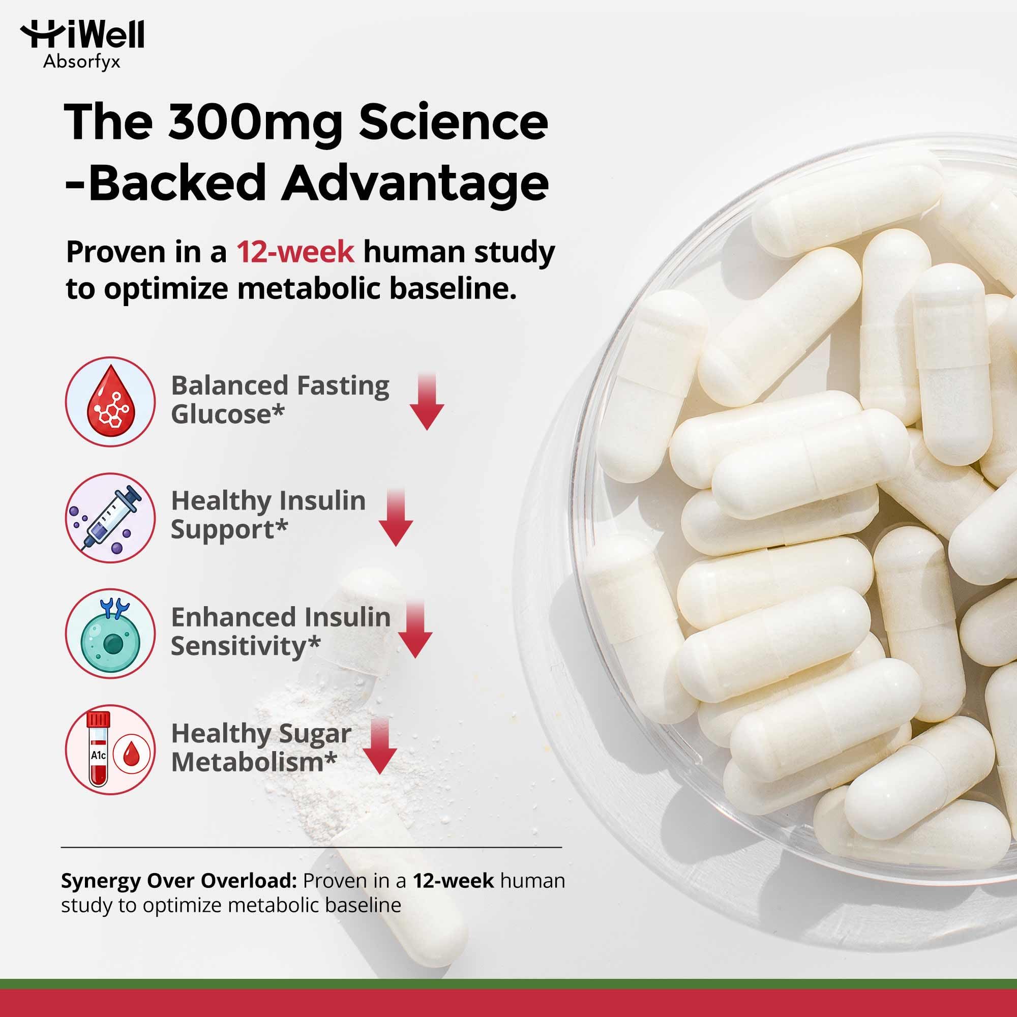 HiWell Metabolic Support Complex | Dietary Supplement

