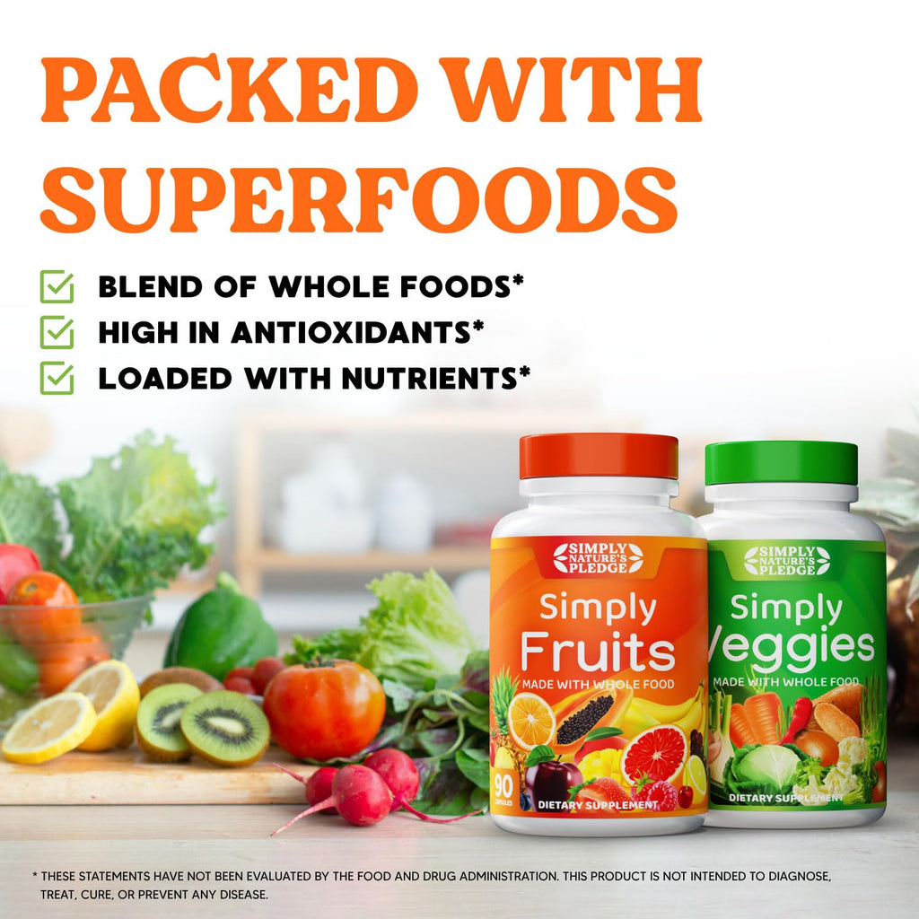 Simply Nature's Pledge Fruit & Veggie Supplement

