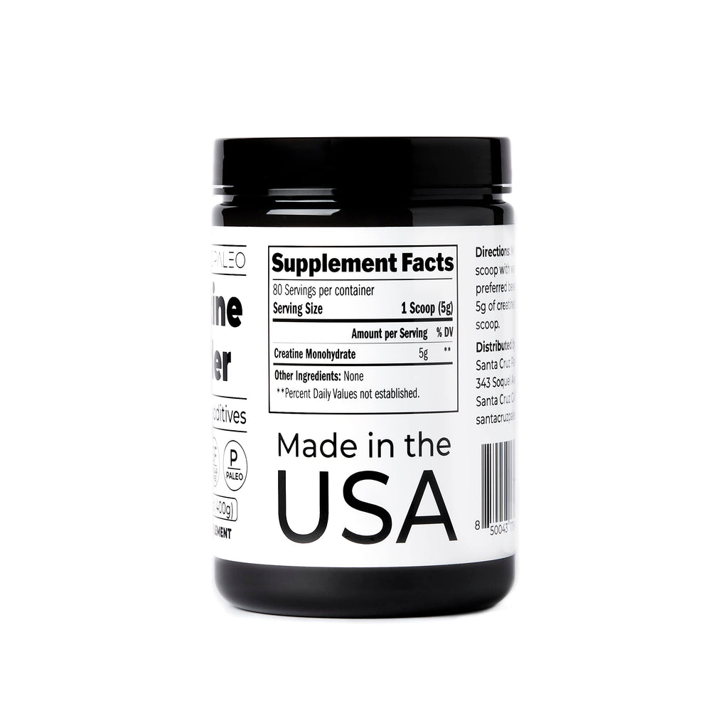 Santa Cruz Paleo Creatine Monohydrate Powder - Unflavored

