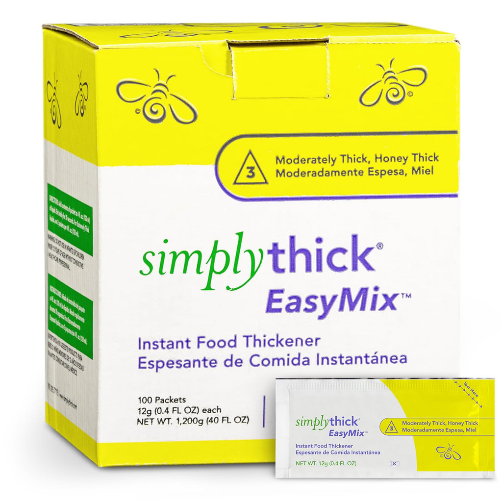SimplyThick EasyMix Gel Thickener Packets for Dysphagia

