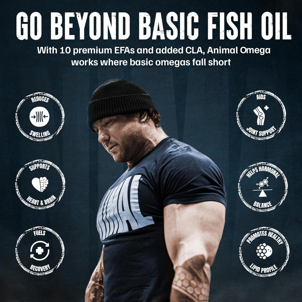 Animal Advanced Omega-3 Fatty Acids Fish Oil Supplement

