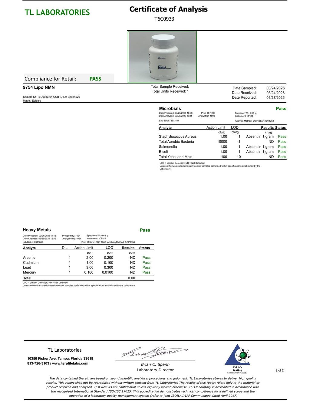 NAD+ precursor supplement by Renue By Science | USA-made

