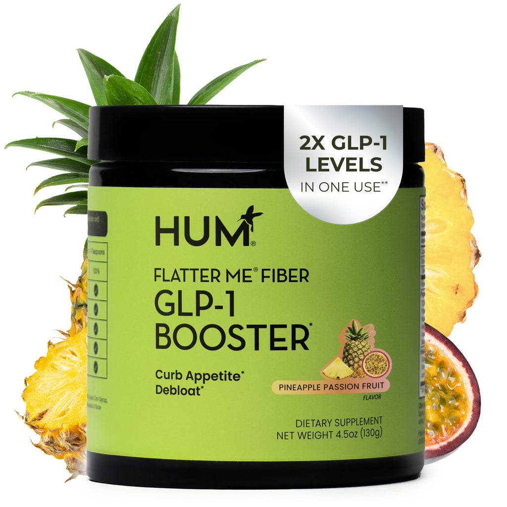 Flatter Me GLP-1 Fiber Booster by HUM – Digestive Support

