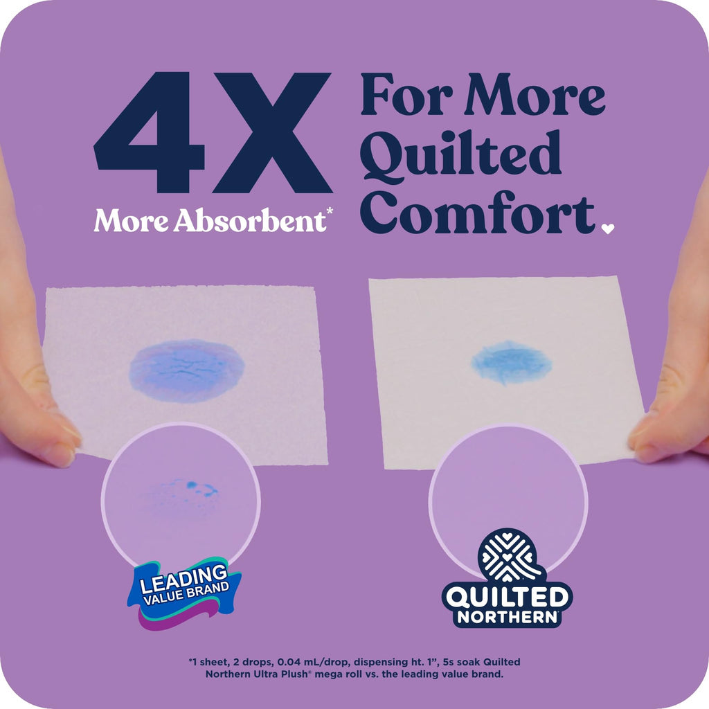 Quilted Northern Ultra Plush Toilet Paper - 3-Ply Soft Tissue

