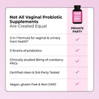 HUM Vaginal Probiotics with Cranberry & Lactobacillus

