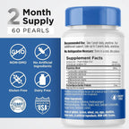 Earth's Pearl Probiotic & Prebiotic for Digestive Health

