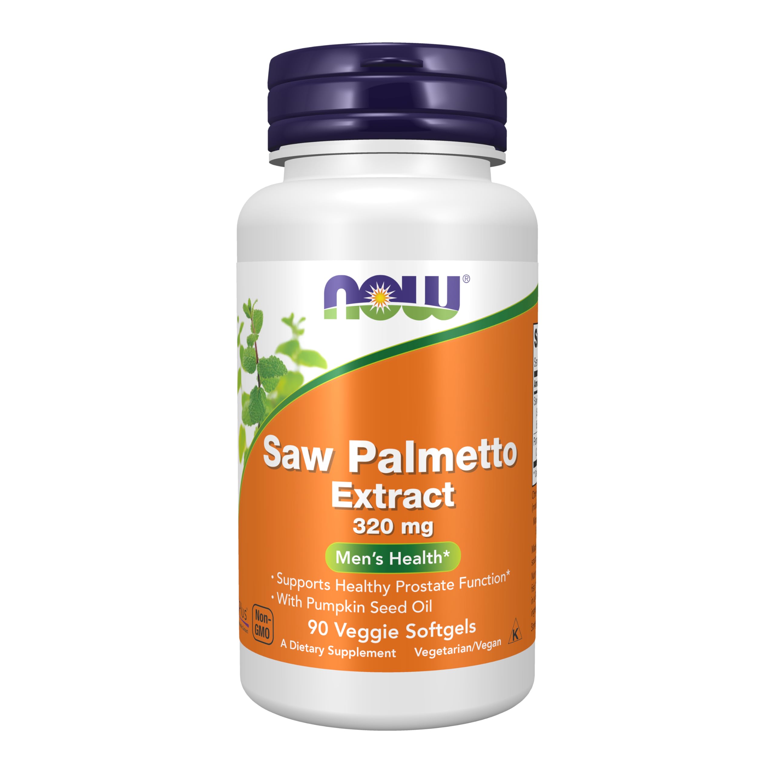 NOW Saw Palmetto Extract 320 mg with Pumpkin Seed Oil

