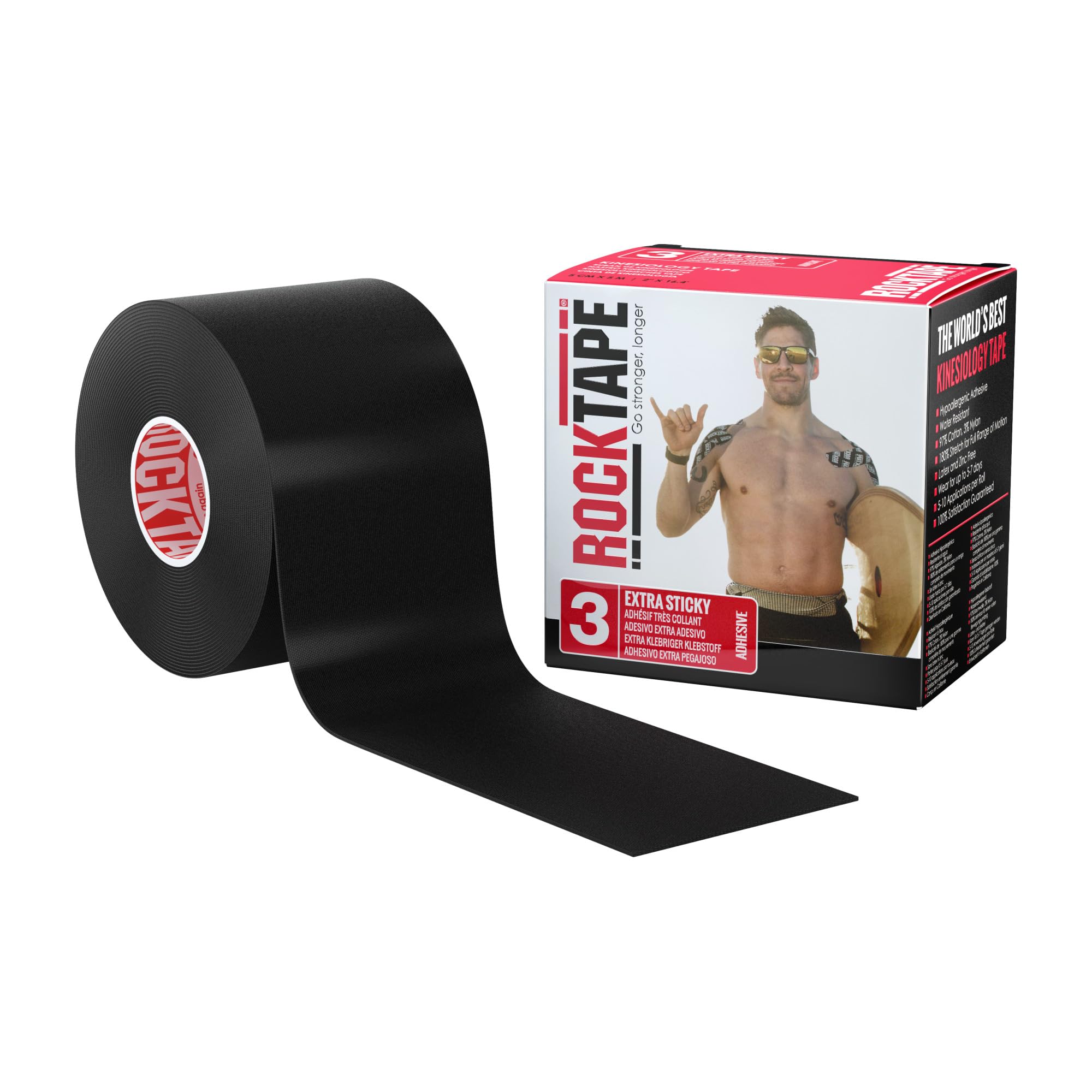 RockTape Kinesiology Tape for Muscle Recovery