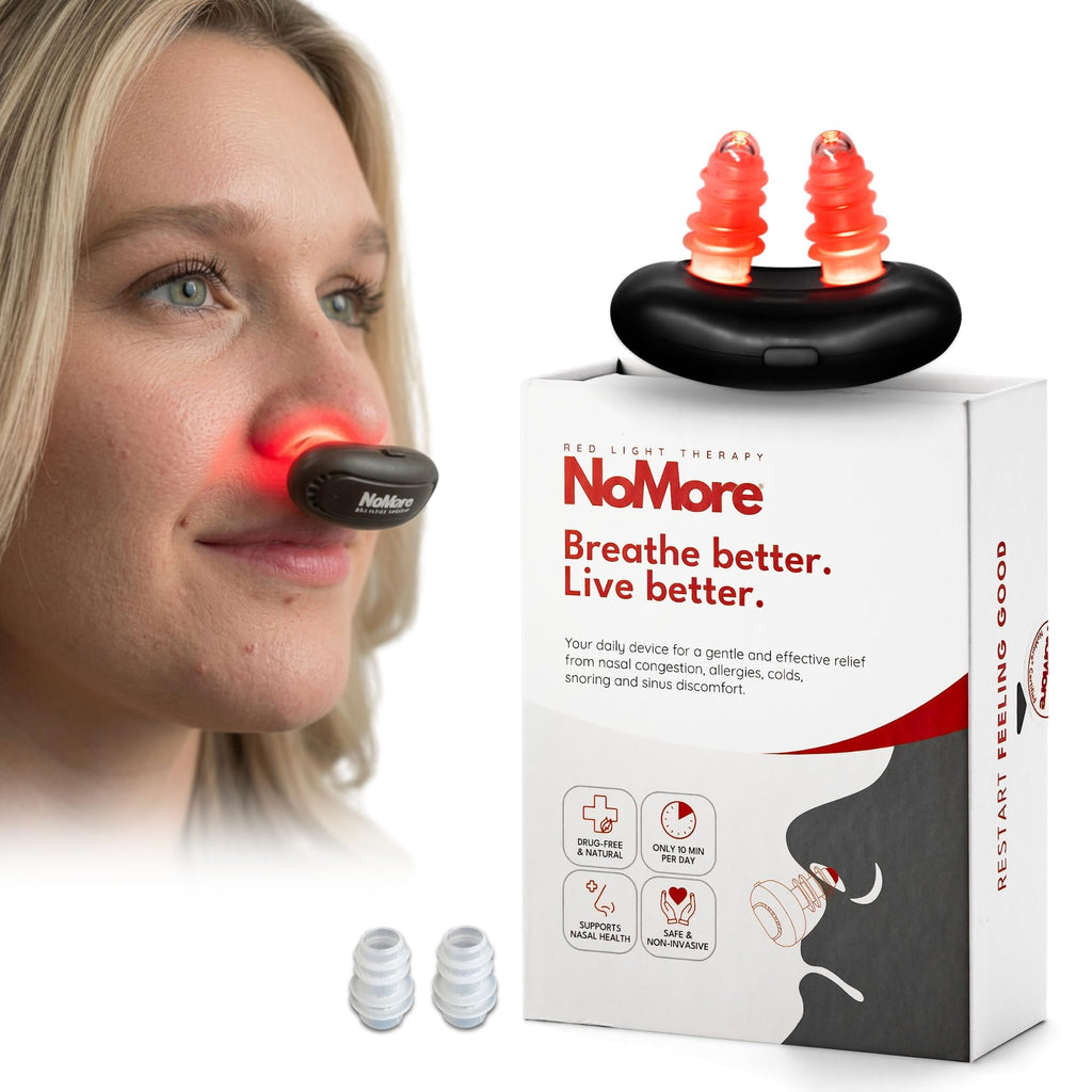 NoMore Red Light Therapy for Nose LED Nasal Device

