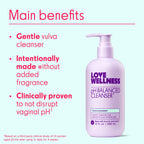 Love Wellness pH?matched Cleanser for Sensitive Skin

