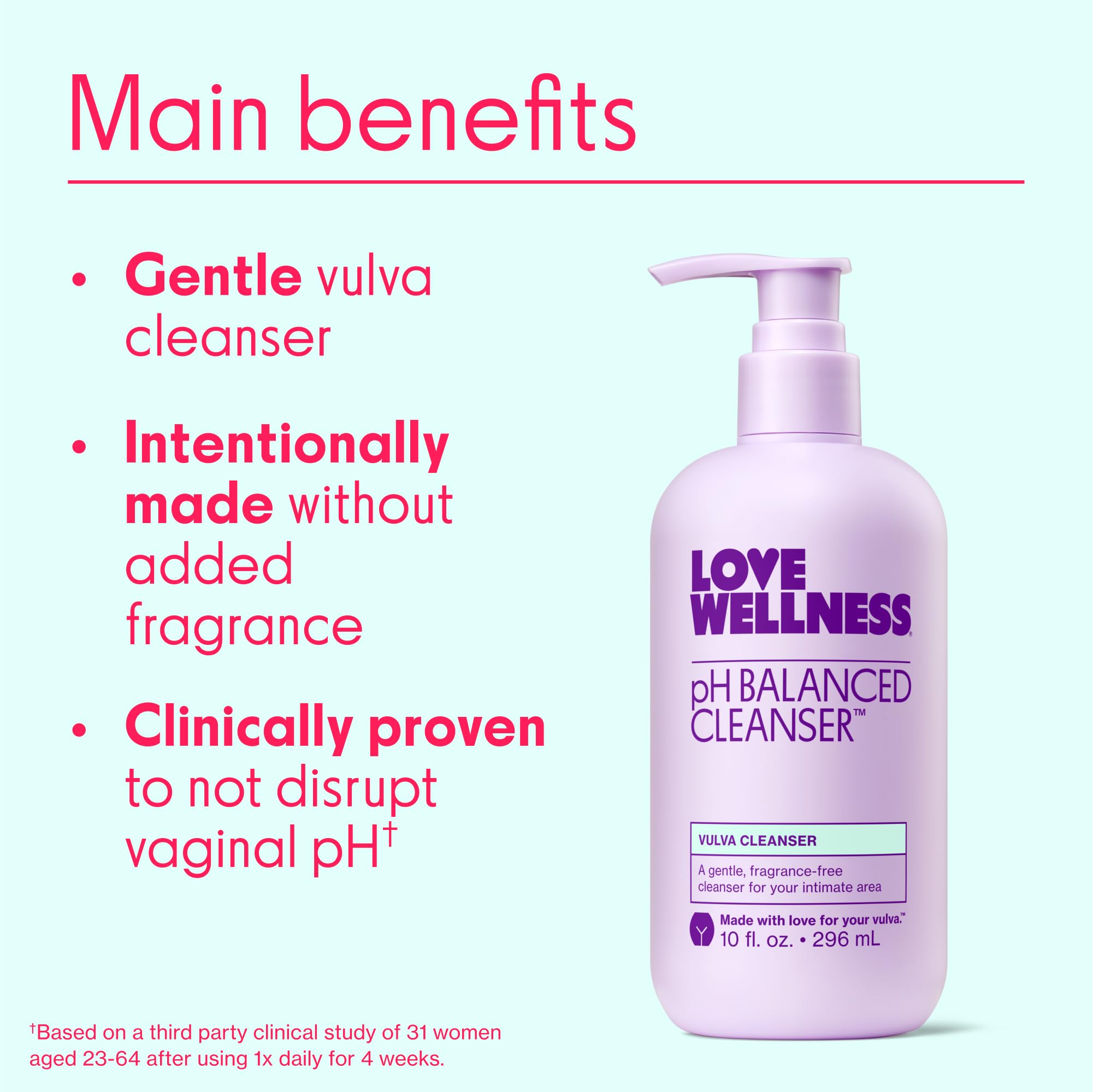 Love Wellness pH?matched Cleanser for Sensitive Skin

