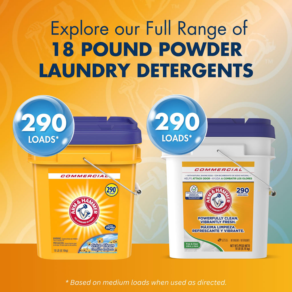 Arm & Hammer Professional Powder Laundry Detergent | Commercial

