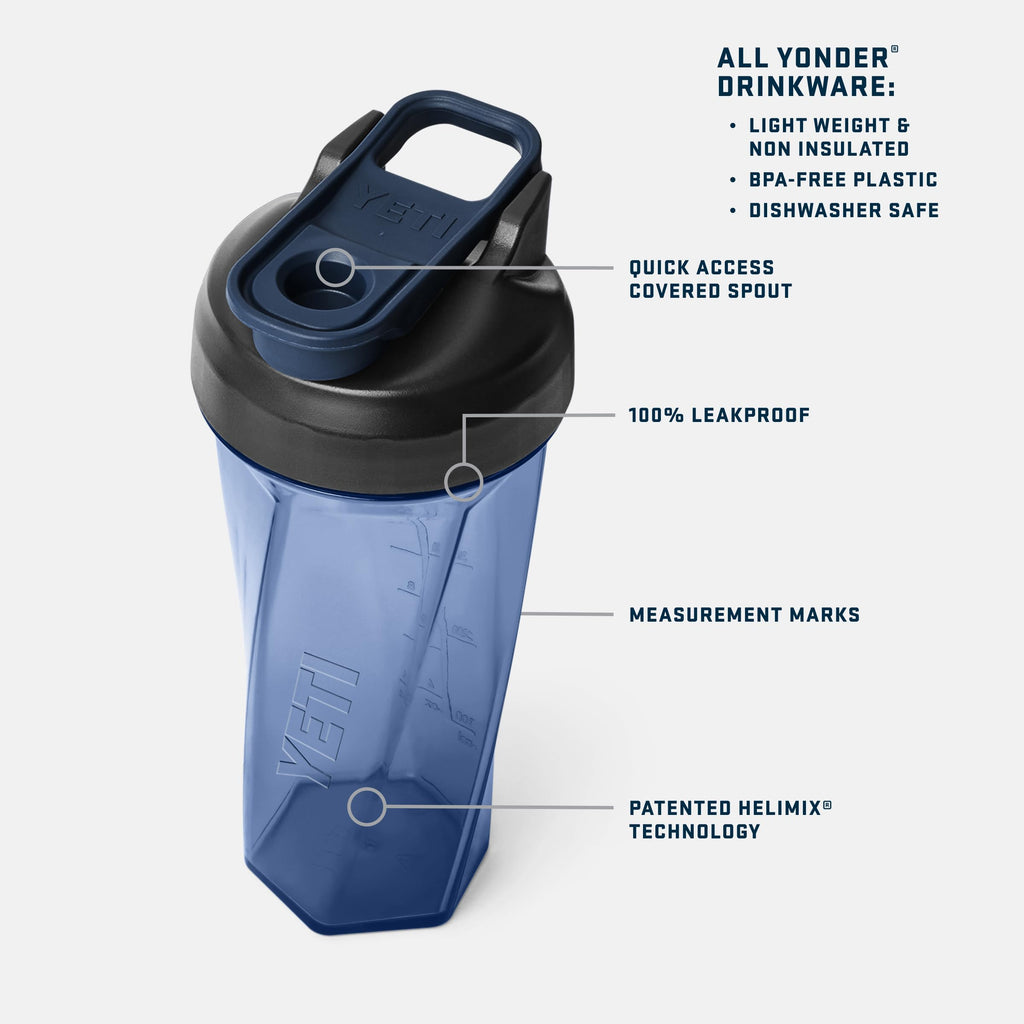 YETI Yonder Helimix Vortex Blender Shaker Bottle - Leakproof

